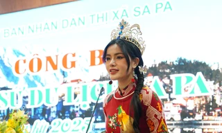 Hoa hậu Phạm Ngọc Quỳnh làm đại sứ du lịch Sa Pa năm 2025