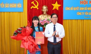 Yến sào Khánh Hòa có nữ chủ tịch mới