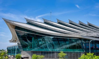 Ấn tượng hình ảnh kiến trúc sân bay 'độc nhất vô nhị' ở Việt Nam