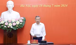 Chủ tịch nước Tô Lâm chủ trì phiên họp Hội đồng Quốc phòng và an ninh 