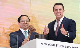 Thủ tướng rung chuông khai mạc phiên giao dịch chứng khoán New York 