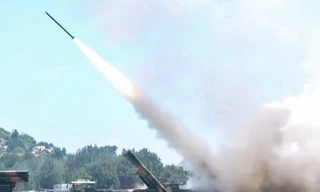 Trung Quốc liên tục tập trận quanh đảo Đài Loan mấy ngày qua. Ảnh: CCTV.