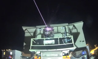 Israel tuyên bố vừa thử nghiệm hệ thống phòng thủ laser tiêu diệt UAV, súng cối và tên lửa. Ảnh: Bộ Quốc phòng Israel.