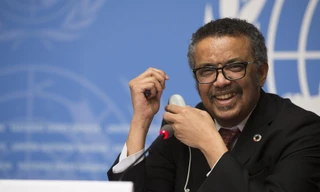 Tổng giám đốc WHO Tedros Ghebreyesus. 