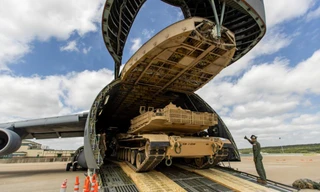 Xe tăng Abrams M1A2 SEPv3. Ảnh: Lục quân Mỹ.