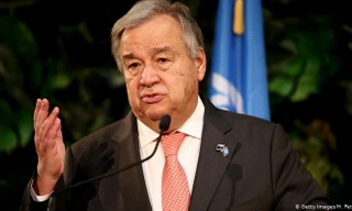 Tổng thư ký Liên Hợp Quốc António Guterres. Ảnh: Getty.