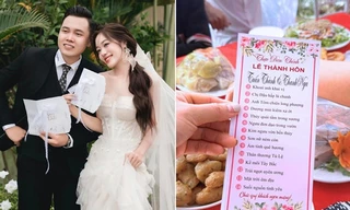 Thực đơn đám cưới ở Yên Bái khiến quan khách 'xoắn não', chú rể tiết lộ lý do