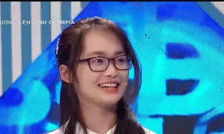 Nữ sinh Đường lên đỉnh Olympia gây ấn tượng với nụ cười 'tỏa nắng'