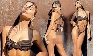 Emily Ratajkowski siêu gợi cảm với loạt bikini nhỏ xíu