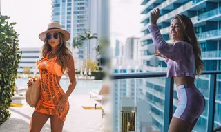 Ở nhà tránh dịch, Cindy Prado nhảy múa tưng bừng trên ban công chung cư
