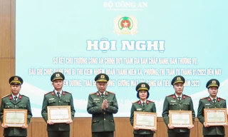 20 cá nhân được vinh danh Gương mặt trẻ Công an tiêu biểu