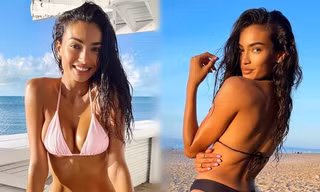 Mỹ nhân lai Kelly Gale thả dáng nuột nà với bikini
