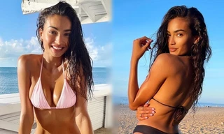 Mỹ nhân lai Kelly Gale thả dáng nuột nà với bikini