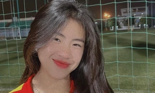 Hoa khôi tuyển nữ Việt Nam 'thả thính' cực đáng yêu ngày 14/2