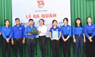 Sóc Trăng, Bạc Liêu ra quân Tiếp sức mùa thi