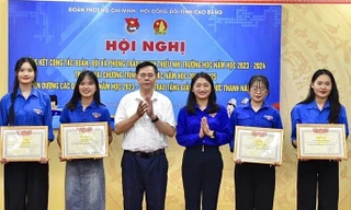 Tỉnh Đoàn tôn vinh, khen thưởng.