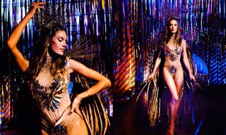 Alessandra Ambrosio mặc táo bạo 'bốc lửa' tại lễ hội carnaval ở Brazil