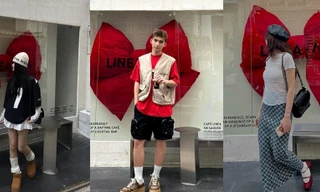 Bức tường nơ đỏ và những điểm chụp ảnh ở TPHCM 'gây sốt' với giới trẻ