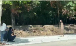 Tin mới vụ cô gái chụp ảnh khỏa thân trên đường ở Bình Dương