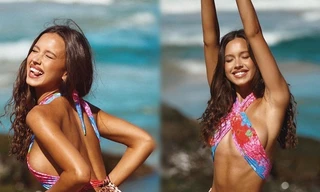 Nhan sắc ngọt ngào, thân hình tuyệt mỹ của nàng mẫu đôi mươi Isabelle Mathers