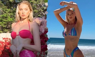 Ảnh bikini gợi cảm ngây ngất của Elsa Hosk
