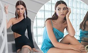 Emily Ratajkowski khoe eo 'con kiến' và hình thể đẹp nõn nà