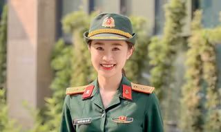 Đại úy Nguyễn Thị Kim Oanh, Trợ lý Công tác quần chúng thuộc Bộ tư lệnh Vùng Cảnh sát biển 1 