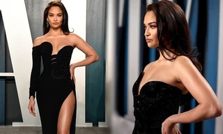 Shanina Shaik đẹp tựa nữ thần với đầm xẻ đùi siêu gợi cảm