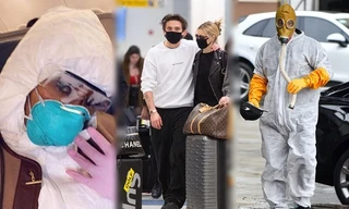 Cậu cả nhà Becks và dàn người mẫu, ca sĩ đeo khẩu trang phòng Covid-19