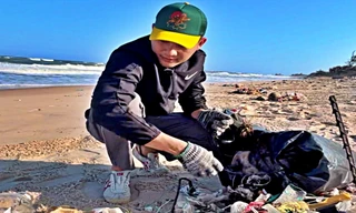 Không có chỗ cắm trại, 9x làm điều đặc biệt trên bãi biển hoang sơ