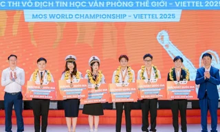Lộ diện 6 quán quân vào vòng chung kết tin học văn phòng thế giới 