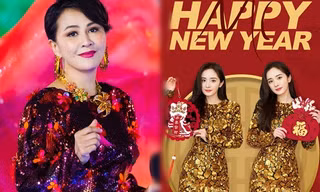 Lưu Gia Linh, Dương Mịch, Angelababy rạng ngời đón xuân
