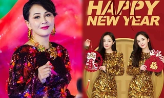 Lưu Gia Linh, Dương Mịch, Angelababy rạng ngời đón xuân