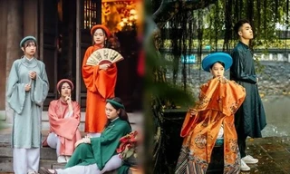 Giới trẻ chụp ảnh kỷ yếu phong cách cổ phục cực chất 'gây bão' mạng xã hội