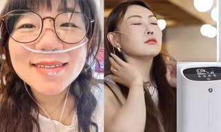 Giới trẻ Trung Quốc sử dụng 'ống hít oxy' để... dễ thành công