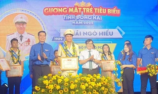 Đại úy Thái Ngô Hiếu được tuyên dương Gương mặt trẻ tiêu biểu