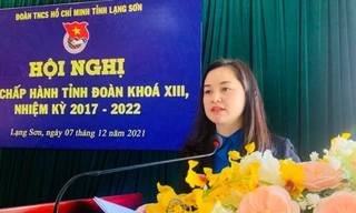 Tỉnh đoàn Lạng Sơn có nữ Bí thư