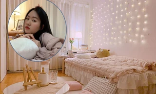 Cô gái 'tân trang' phòng trọ cũ đẹp như mơ khiến dân mạng trầm trồ