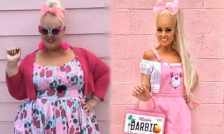 Cô gái 'lột xác' giảm 90kg trong 2 năm, giống hệt búp bê Barbie ngoài đời thực