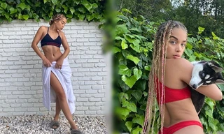 Ảnh bikini của nàng mẫu Đức Jasmine Sanders hút hồn phái mạnh