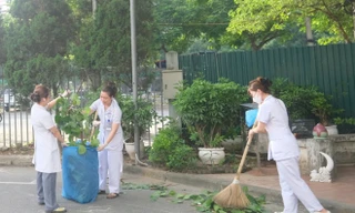 Đoàn Thanh niên Bệnh viện Nội tiết T.Ư lan tỏa lối sống xanh, giảm rác thải nhựa 