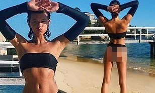 Thân hình 'tạc tượng' của siêu mẫu 9x Georgia Fowler 