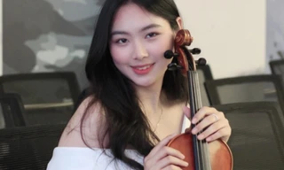 Nữ sinh Học viện Ngoại giao thành thạo tiếng Anh nhờ đam mê đàn violin