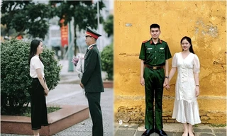 Bạn gái những người lính trải lòng dịp Valentine, cô gái vượt gần 1.000 cây số vào gặp bạn trai