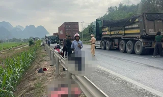 Tai nạn nghiêm trọng trên quốc lộ 1A, hai người thương vong