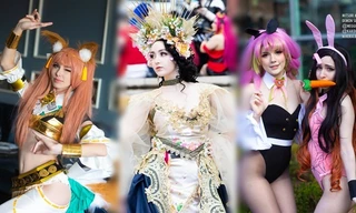 Các bóng hồng mặt xinh dáng đẹp trong lễ hội cosplay đình đám thế giới
