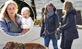 Người đẹp phim 'Titanic' Kate Winslet hiếm hoi xuất hiện cùng con gái 20 tuổi