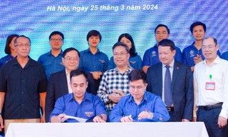 Đoàn Thanh niên Báo Tiền Phong kết nghĩa với Đoàn Thanh niên Viện Huyết học - Truyền máu Trung ương