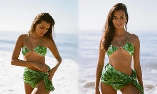 Gizele Oliveira rực lửa nổi bật trên biển Malibu