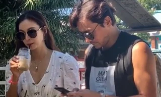 Giữa tâm bão 'săn gái mua vui', Jang Dong Gun cùng vợ du lịch ở Hawaii